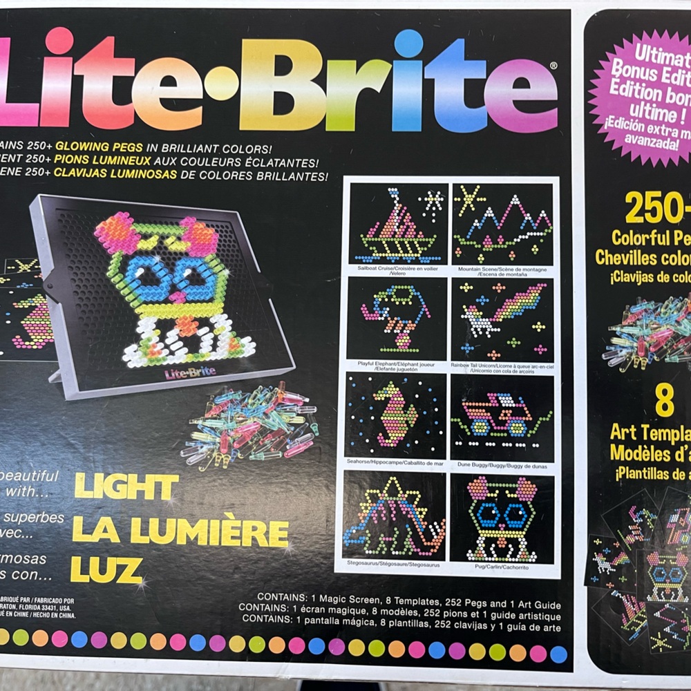 Brand New Lite Brite
Everything on the box